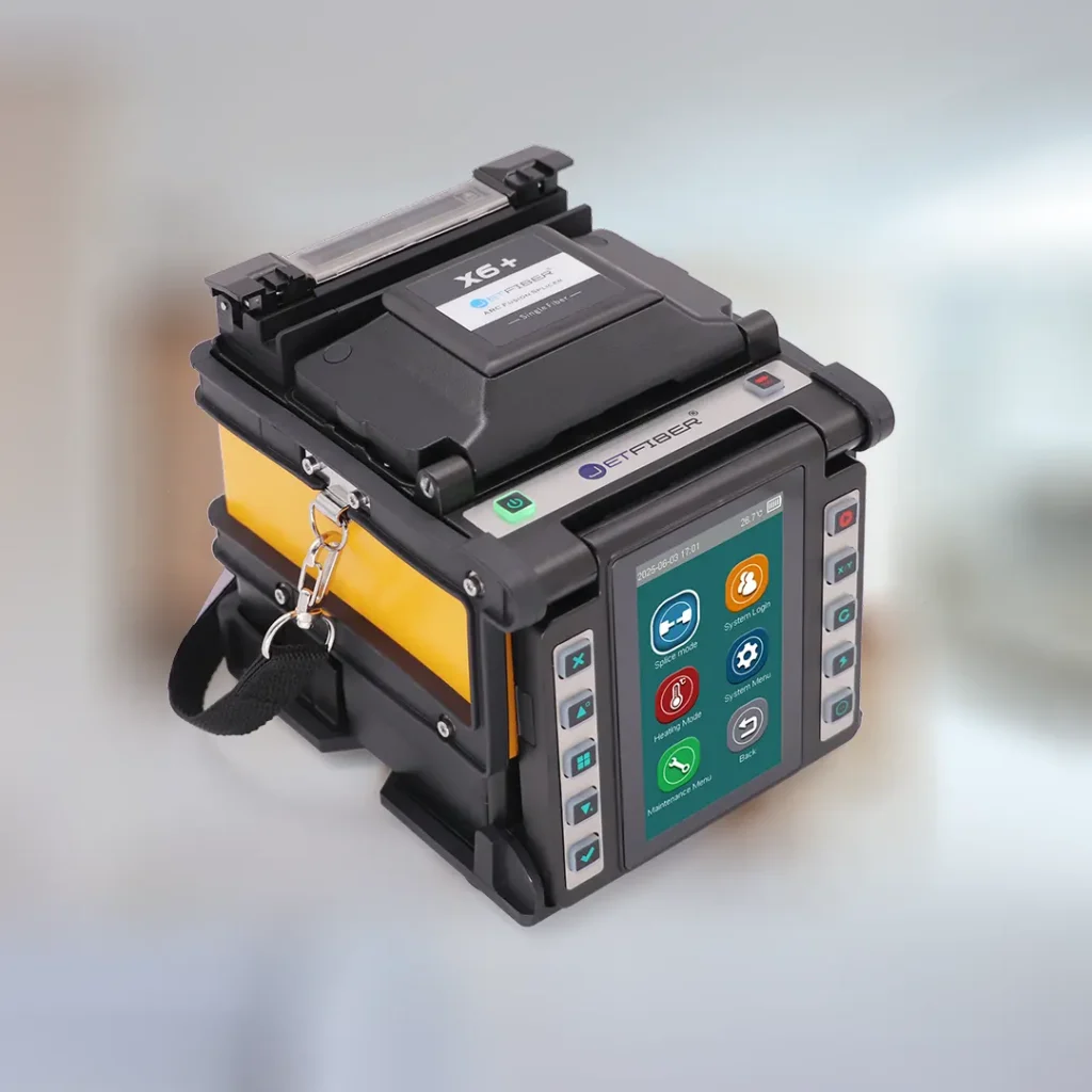 Fusion splicing machine jetfiber x6+