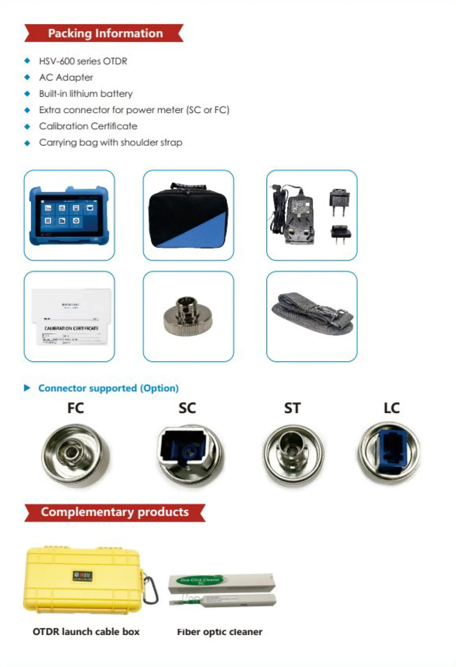 HSV-600 Series Handheld OTDR - Image 2