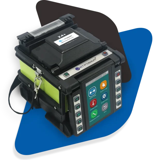 JETFIBER FTTx Fusion Splicer, Touch Screen + Button