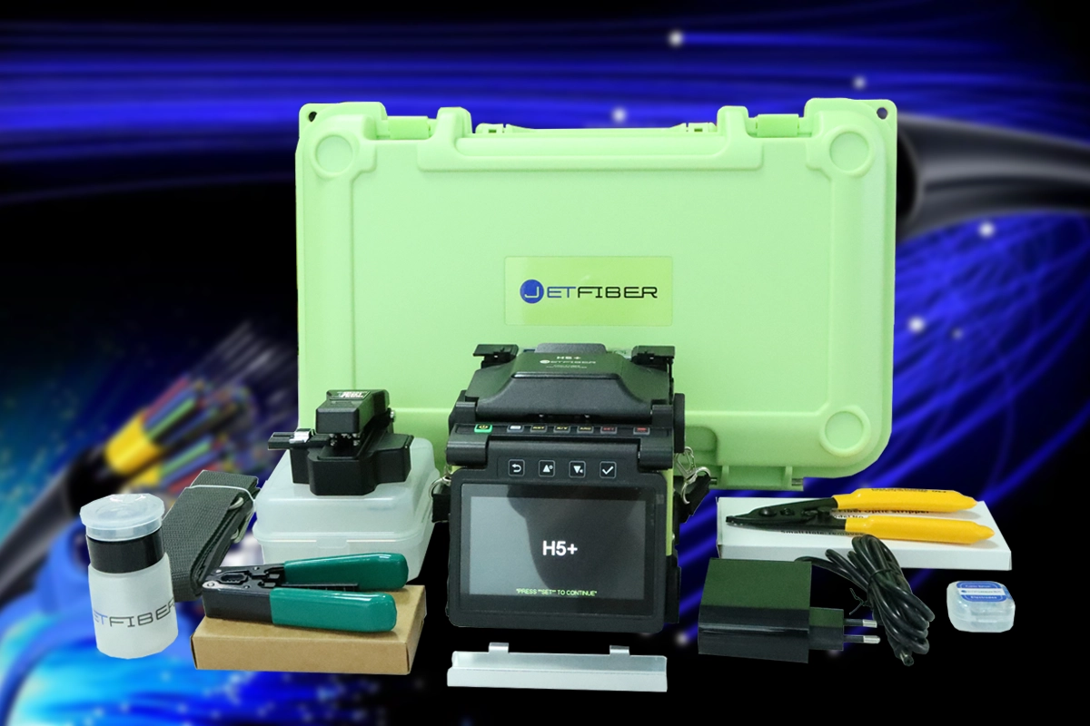Fiber Optic Fusion Splicer Machine Jetfiber H5+