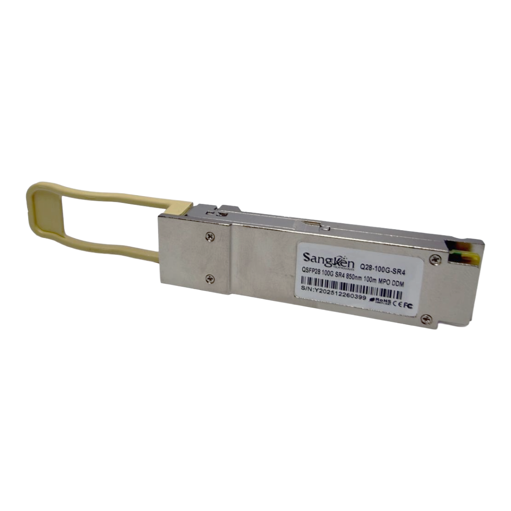 QSFP28 100G SR4 850nm 100m MultiMode Fiber Optic Module - Image 1