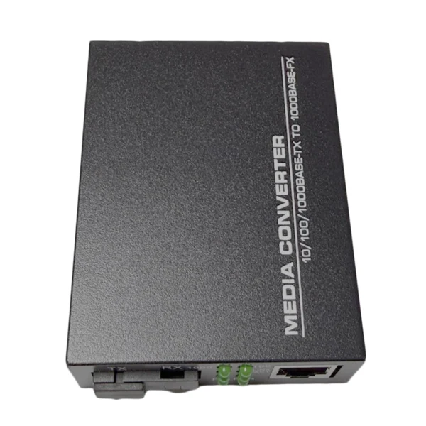 Single Mode Fiber Media Converter 10/100/1000Mbps