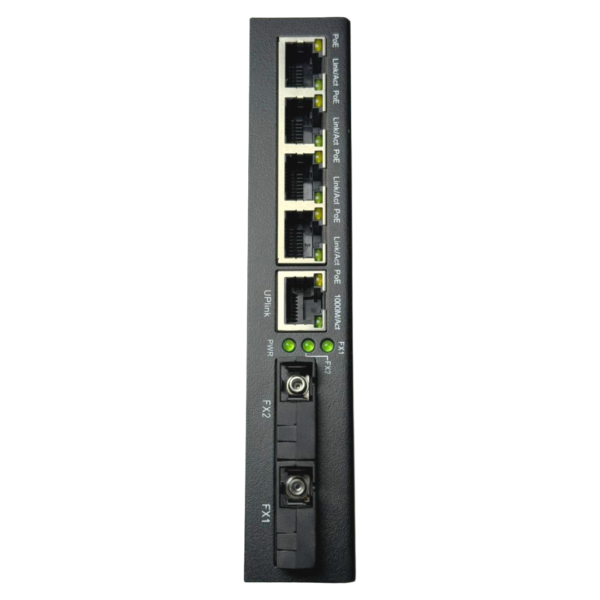 1G-2SC-4POE+1uplink PoE Switch
