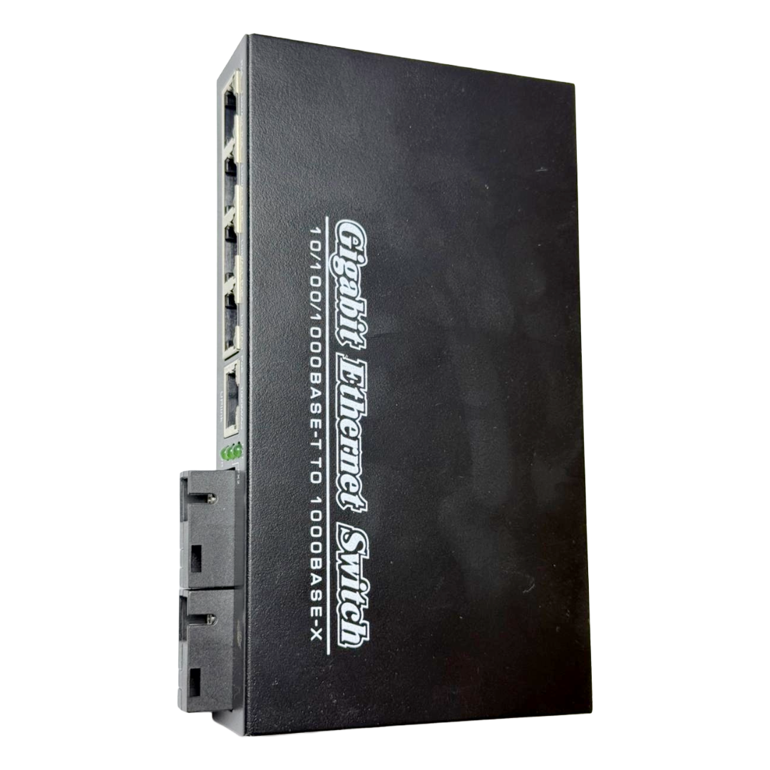POE Media Converter 1G 2SC 4Rj45 - Image 2